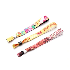 Hot Sale Polyester Dye Sublimation Festival Wristband According To Your Request