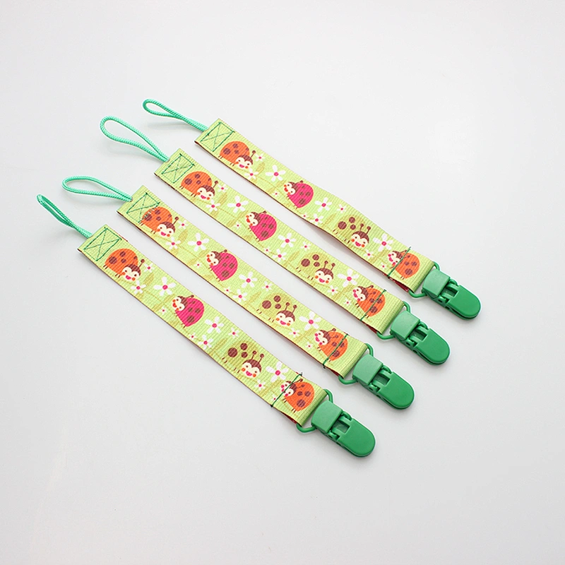 Factory custom baby pacifier clip chain