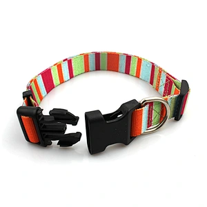 Custom camouflage printed personalized pet collars breakaway buckle