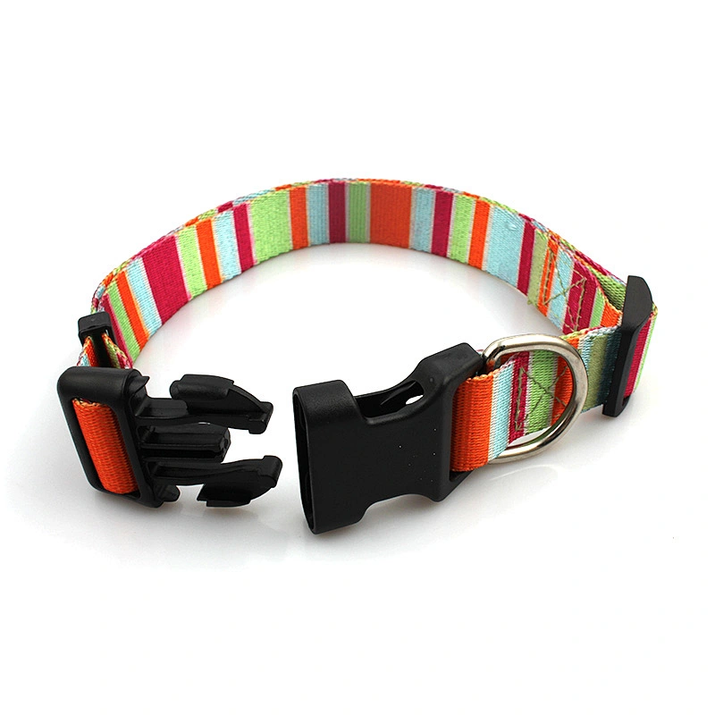 Custom camouflage printed personalized pet collars breakaway buckle