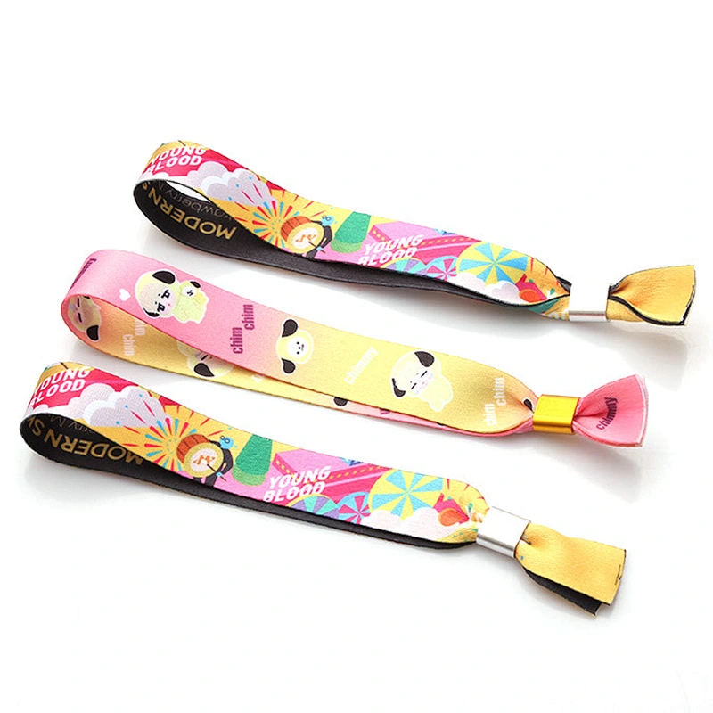 Full-color customized sublimation entry wristbands for event