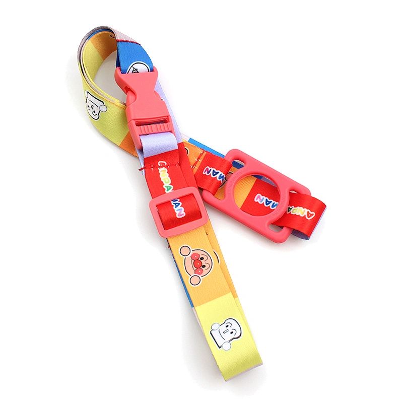 Adjustable custom water bottle holder lanyard neck strap