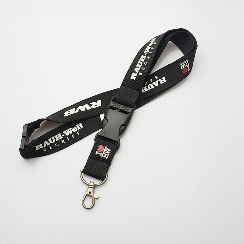 Silk Screen Lanyard China Supplier Custom Full Color Neck Strap