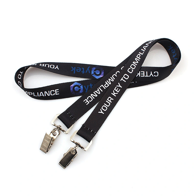 2019 promotion cheap custom polyester high quality lanyard