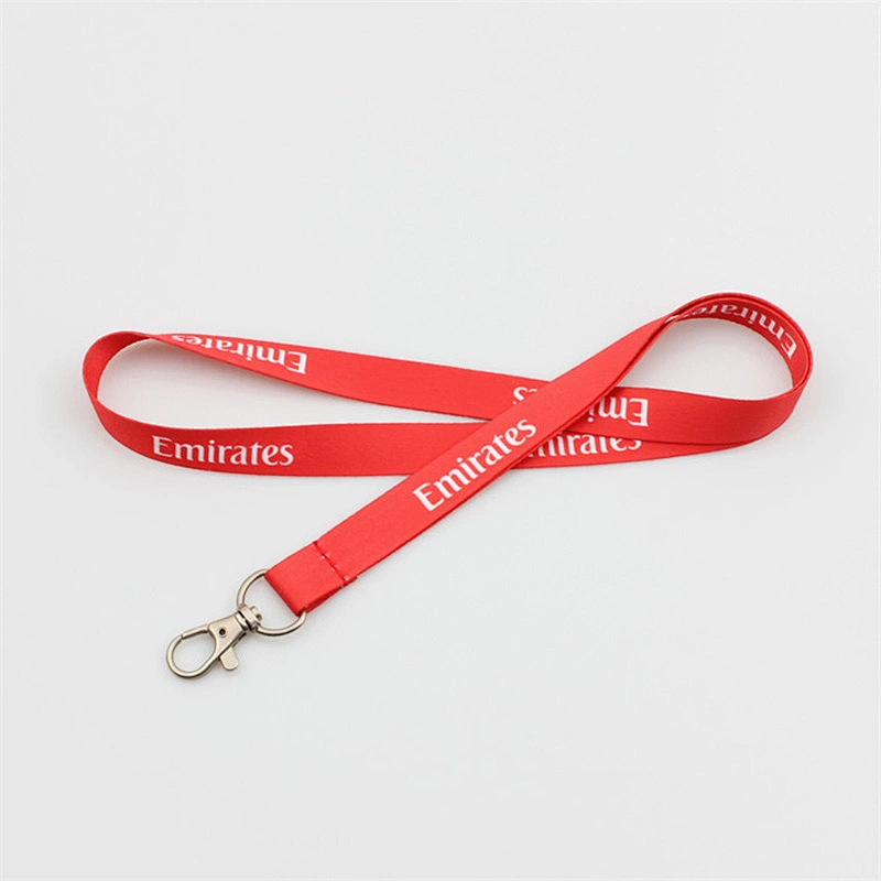 High quality fashion eco-friendly custom polyester lanyard for ID card