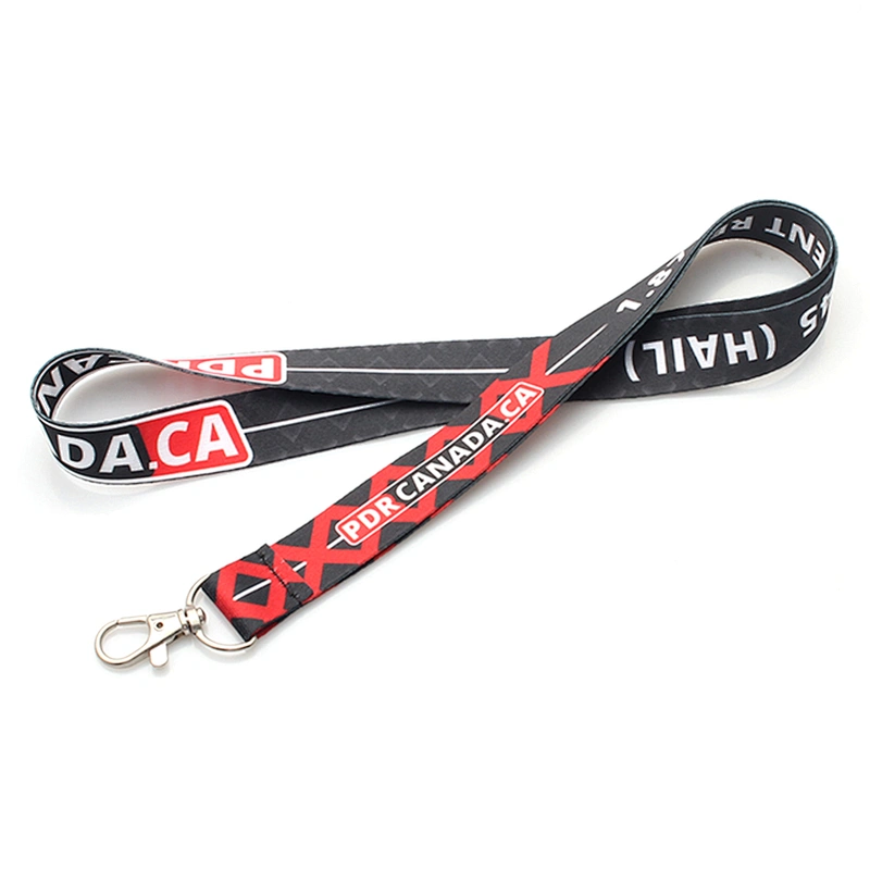 Digital sublimated award ribbon with small hook