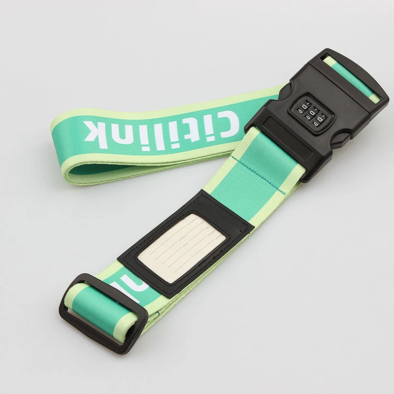 Polyester password lock webbing for travel suitcase luggage strap