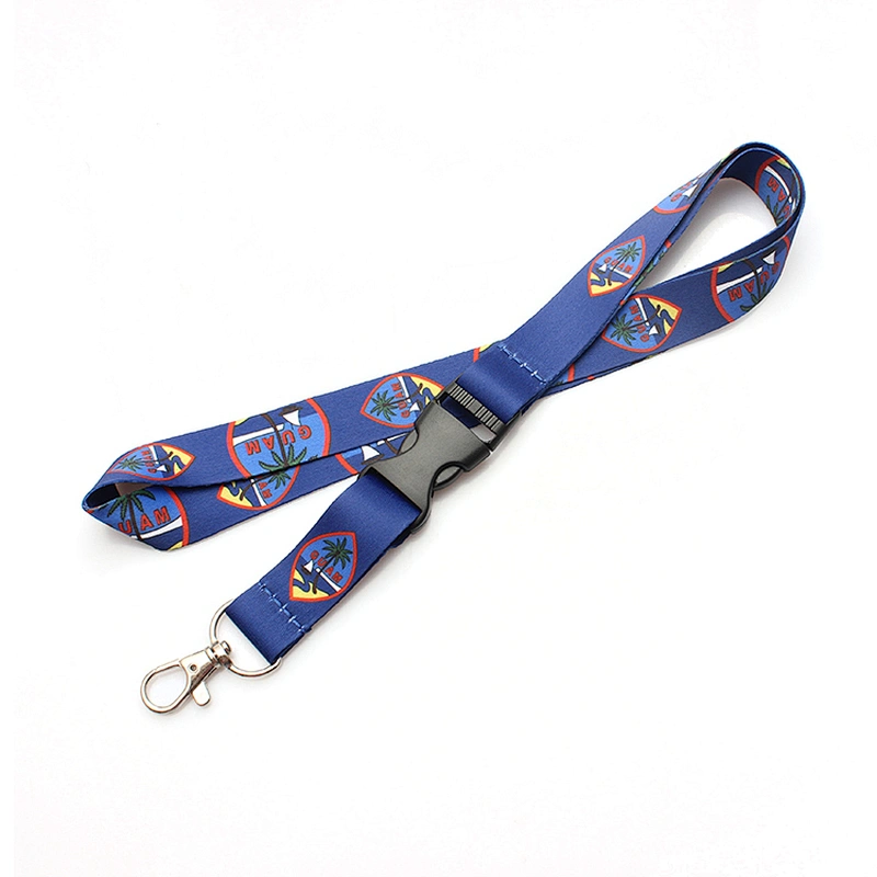 Cheap sublimation printed lanyard neck strap china wholesale