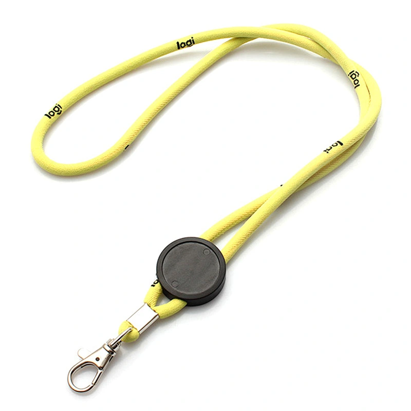 Slider cord lanyard custom logo