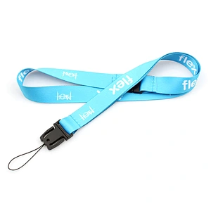 Imprinted polyester dye sublimation lanyards with custom logo