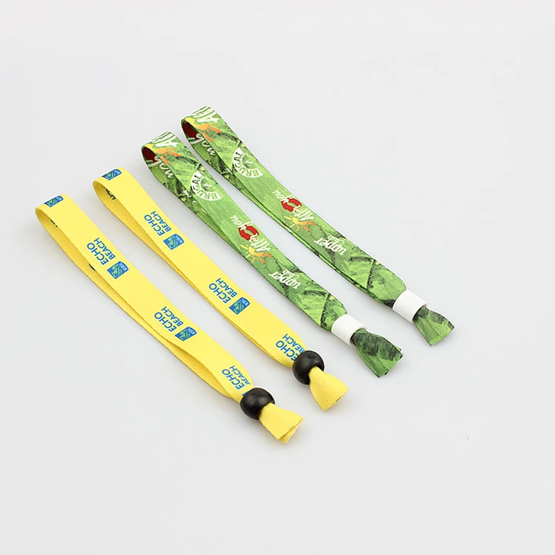 High quality customized design secure plastic lock printing wristband