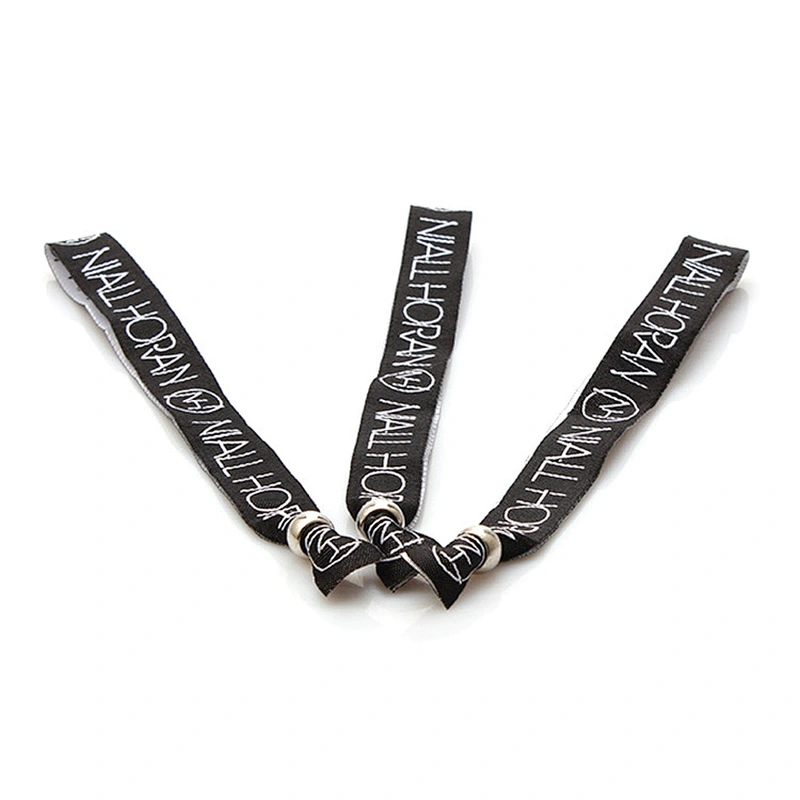Fashion factory directly wholesale cheap club wrist bands with custom print logo