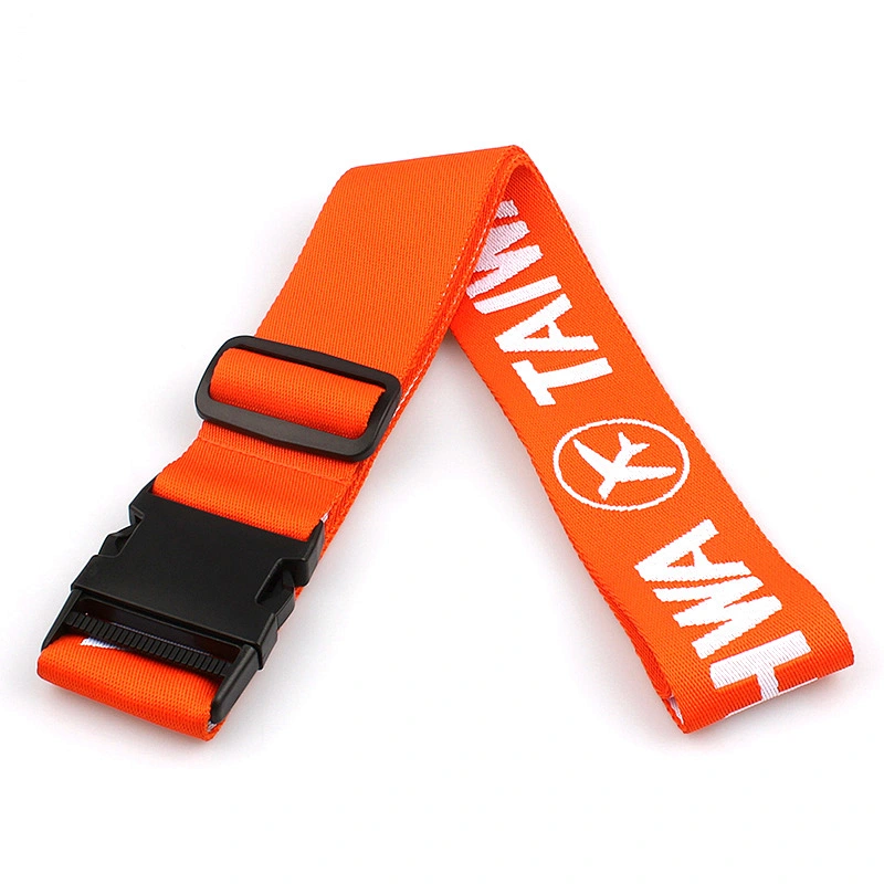 Professional custom elastic adjustable detachable buckle luggage belt