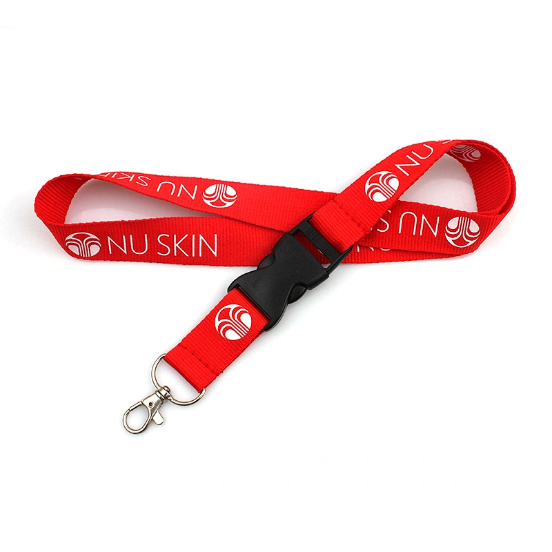 Custom wholesale plastic id card holders with lanyard