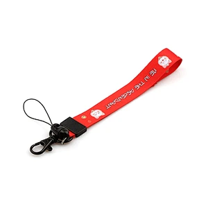 Custom printed mobile phone straps key-chain short Lanyard