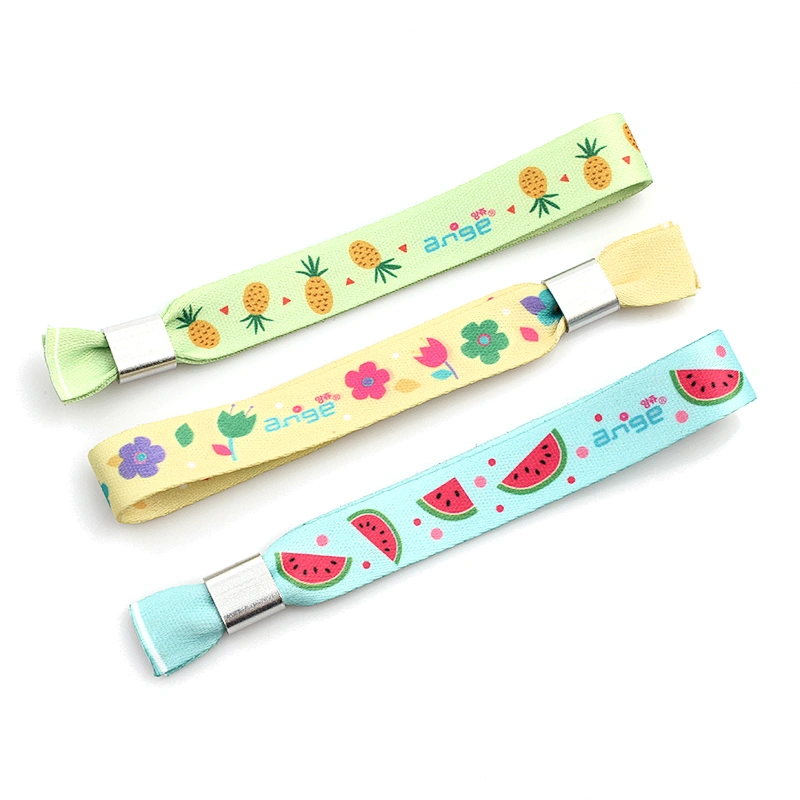 Festival music DIY logo wristbands guangzhhou with plastic lock