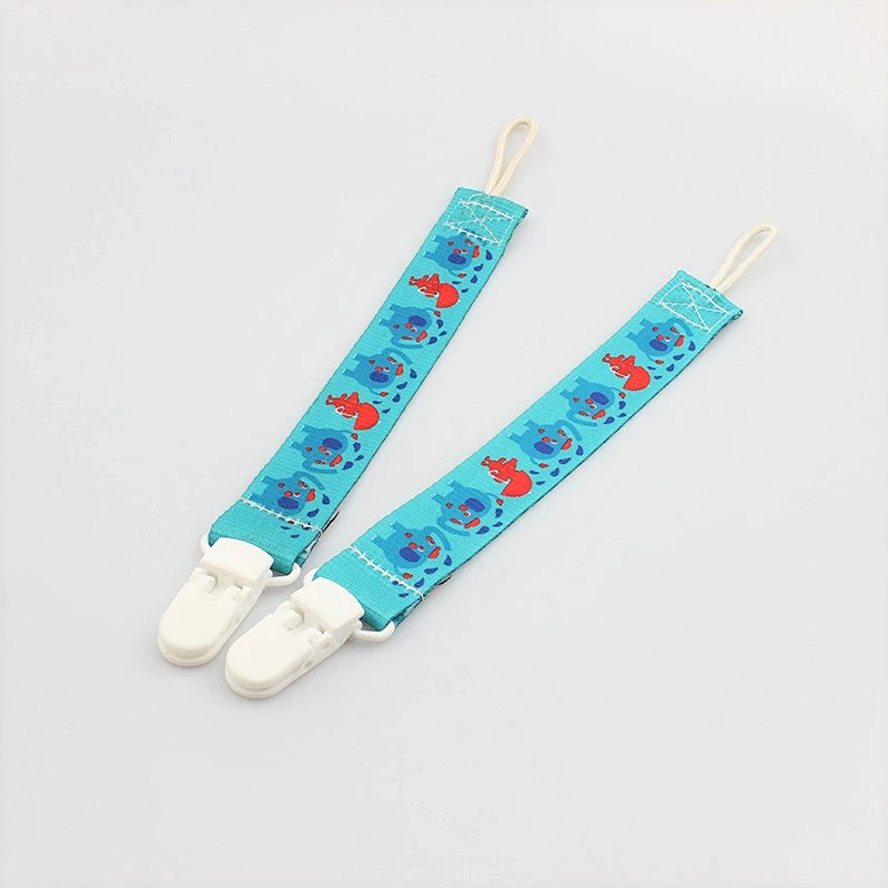 Custom High Quality Baby Care Dummy Pacifier Holder Clip