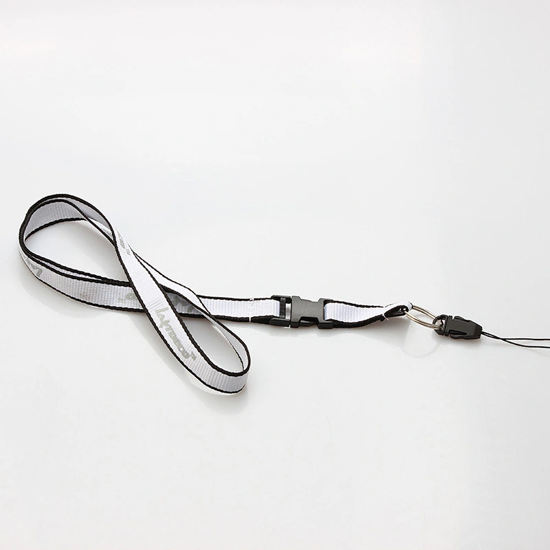Manufacturing high quality cheap custom design polyester neck lanyard for company