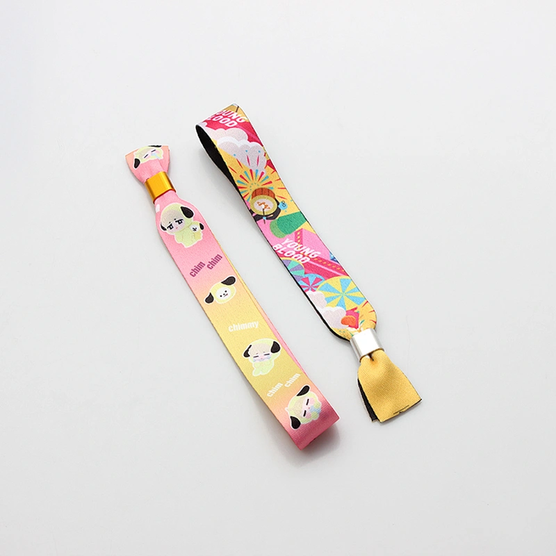 Disposable custom wristbands for wedding with sublimation printing