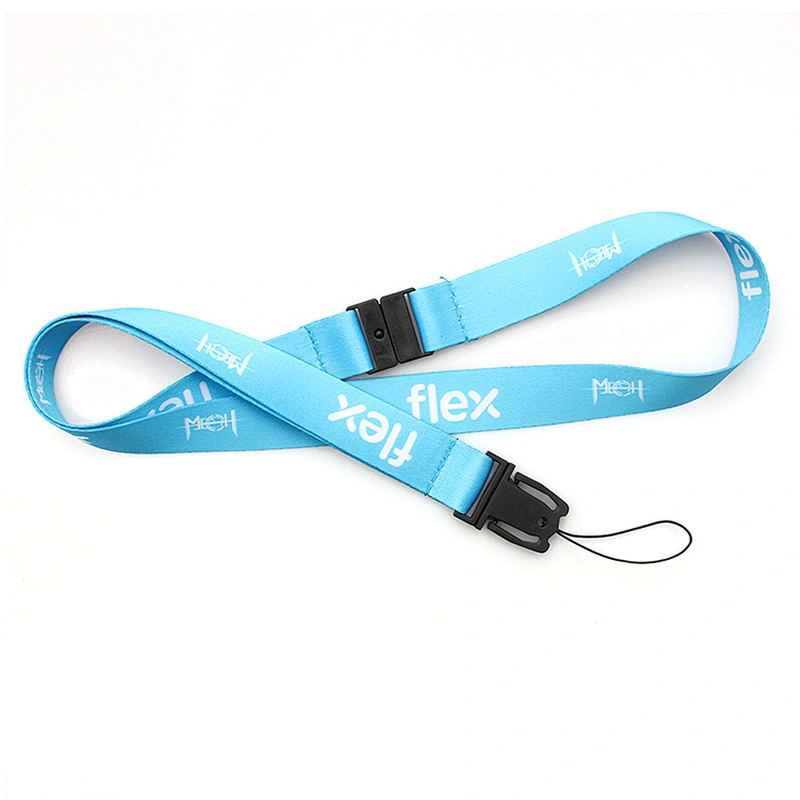 Imprinted polyester dye sublimation lanyards with custom logo