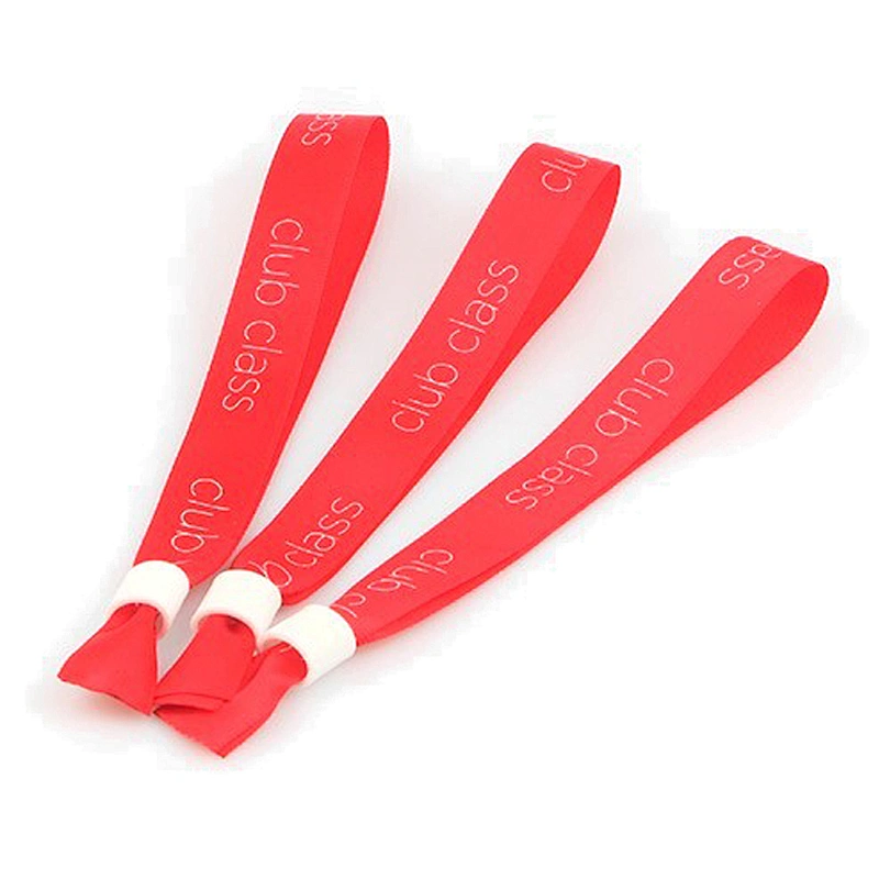 Highly quality sublimation printed festival wristband for events