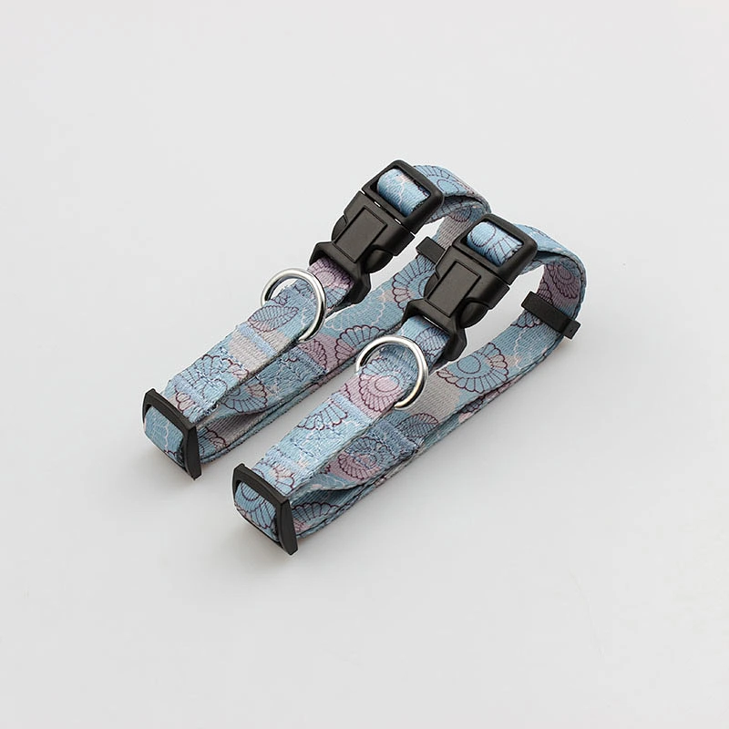 custom fabric pet product dog collar wholesale