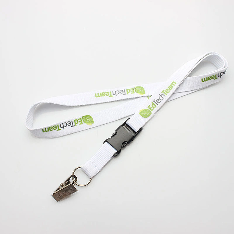 Free Sample Promotional Cheap Custom Printed Polyester Neck Lanyard With Logo