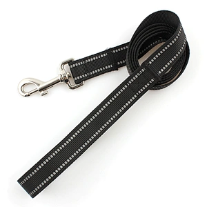 Personalized solid custom logo pet dog leash oem