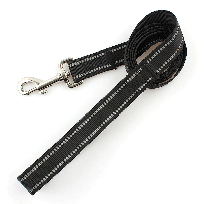 Personalized solid custom logo pet dog leash oem