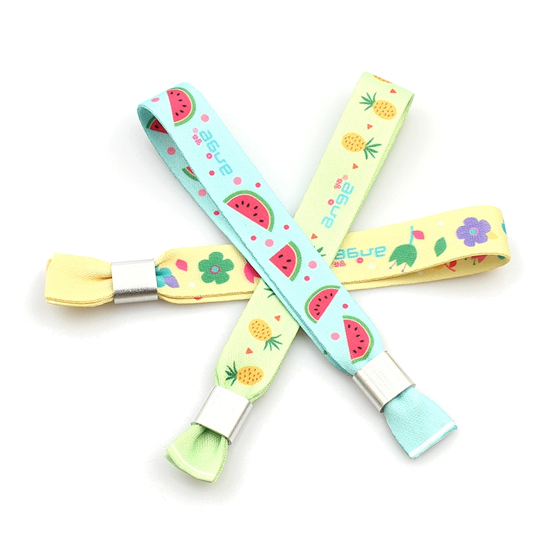 Festival music DIY logo wristbands guangzhhou with plastic lock