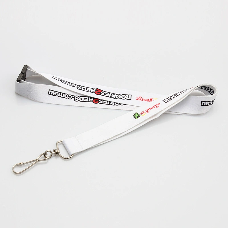 Factory Price Promotional Cheap Custom Logo Printed Polyester Neck Lanyard Sample Free