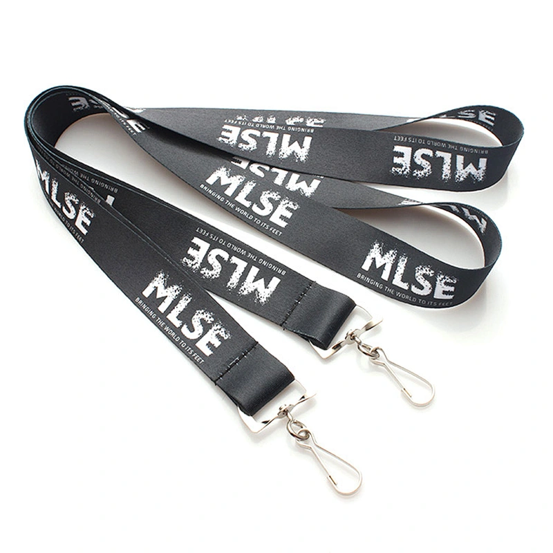 Recycled PET printed lanyards with logo custom