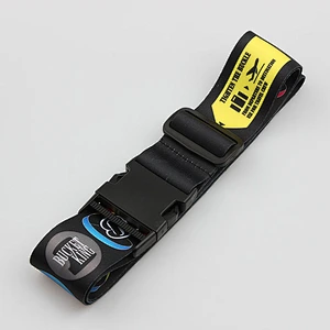 Wholesale custom adjustable cheap polyester suitcase luggage strap