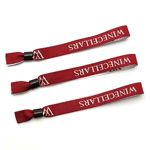 Popular wholesale festival items bracelet with woven design for event