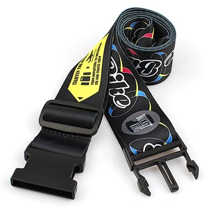 Personalized Durable Luggage Straps with Plastic Buckle Lock