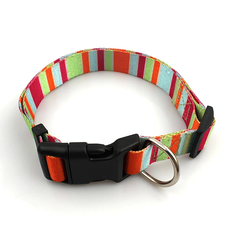 Custom camouflage printed personalized pet collars breakaway buckle