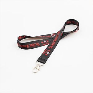 Fashion custom design heated transfer lanyard