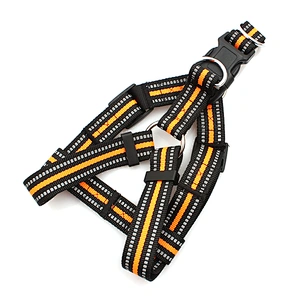 Factory Price Adjustable Reflective Dog Harness Custom Logo