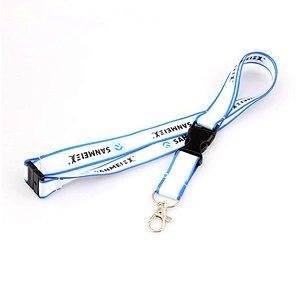 Wholesale personalized hot selling funny logo key lanyards