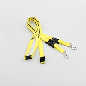 Company usage dye sublimation printing custom lanyards