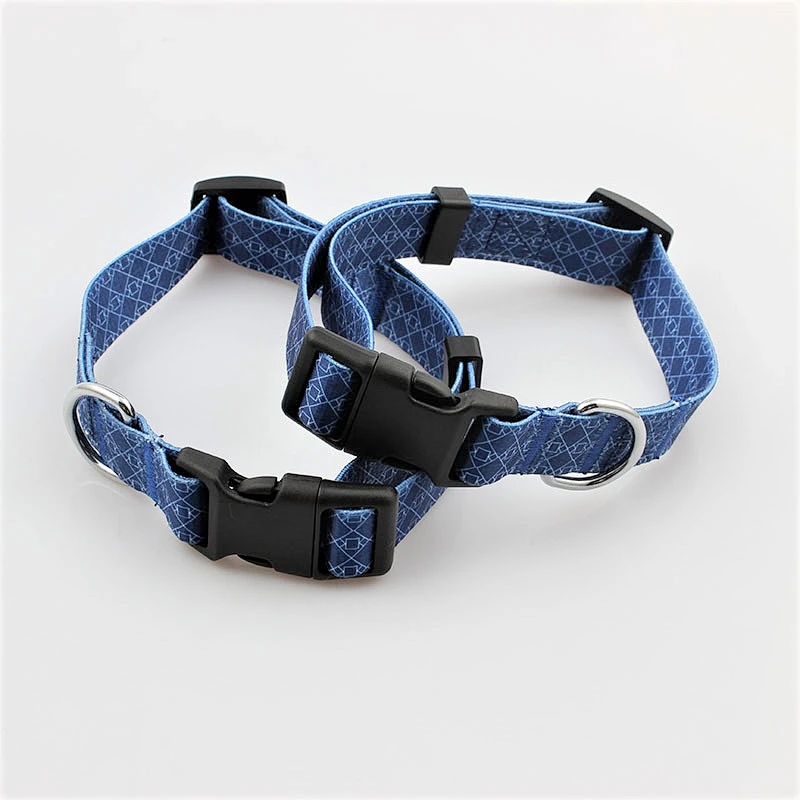 custom fabric pet product dog collar wholesale