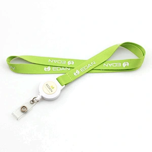 Wholesale id card holder brand name sublimation lanyards with badge holder