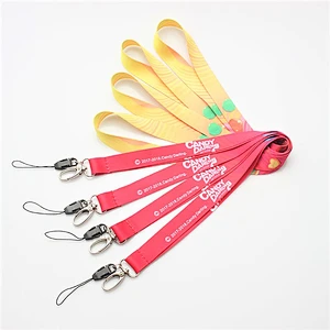 Popular polyester custom sublimation breakaway lanyard with small order