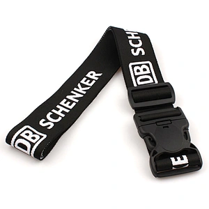 2019 best manufacturers selling luggage belt with plastic buckle