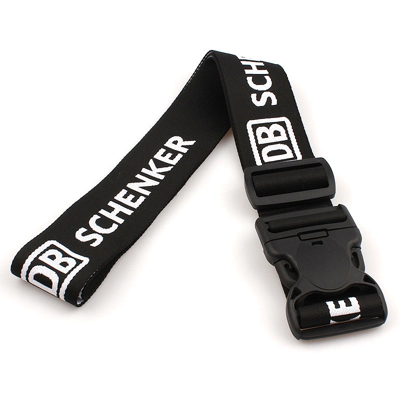 2019 best manufacturers selling luggage belt with plastic buckle