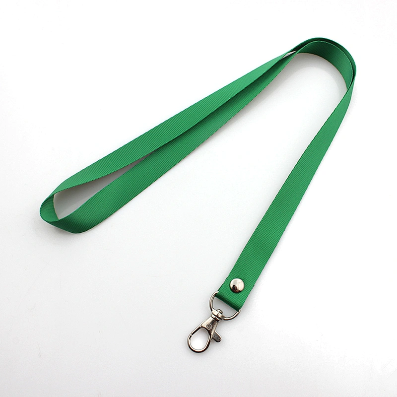 Wholesale high quality nylon imprint blank lanyard