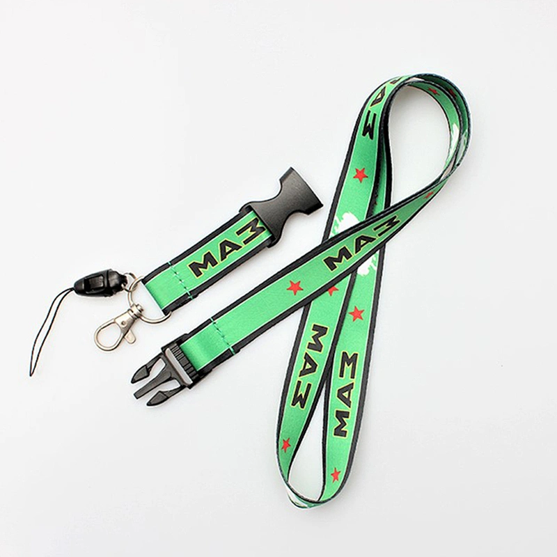 2019 hot sale sublimation custom polyester OEM lanyard free sample