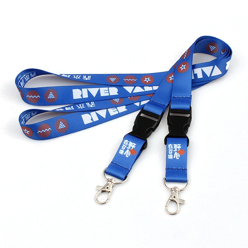Multi-function free sample tool lanyard with breakaway buckle