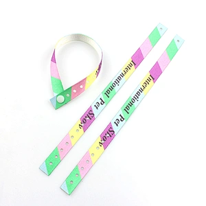 Custom made  RPET wristband for promotion gifts for activity  With Promotional Price