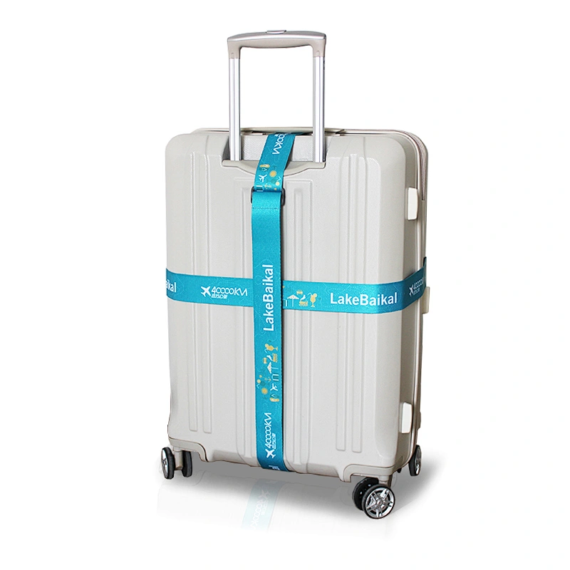Safety excellent quality luggage strap with password combination lock